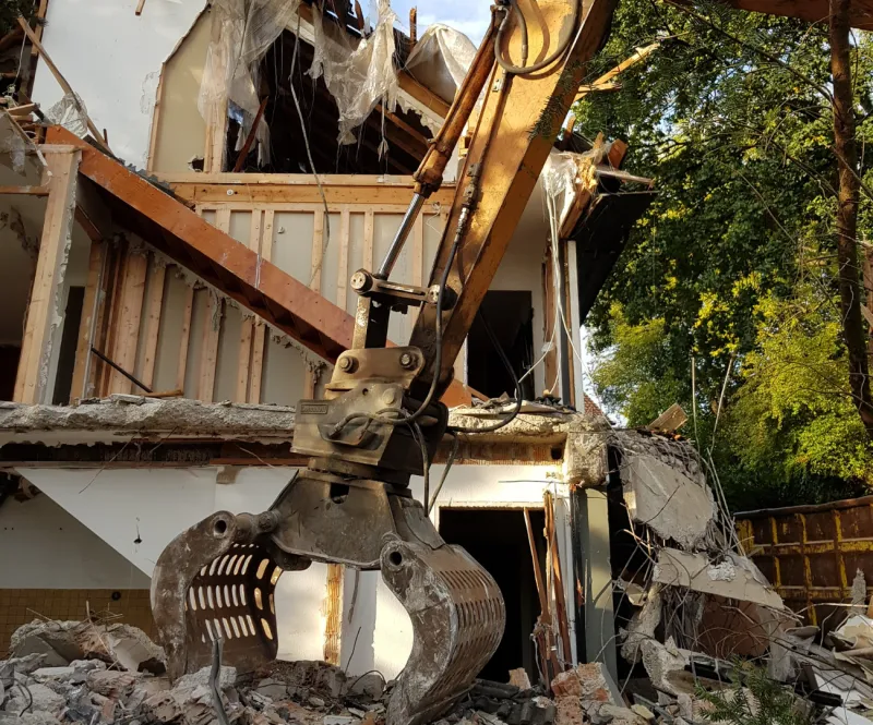 Demolition in Porter, TX